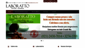 What Laboratto.com.br website looked like in 2019 (4 years ago)