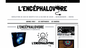 What Lencephalo.com website looked like in 2019 (4 years ago)