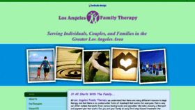 What Losangelesfamilytherapy.com website looked like in 2019 (4 years ago)