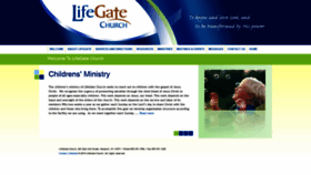 What Lifegatenky.org website looked like in 2019 (4 years ago)