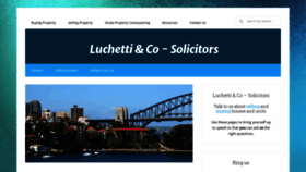 What Luchettilawyers.com.au website looked like in 2019 (4 years ago)