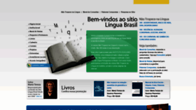 What Linguabrasil.com.br website looked like in 2019 (4 years ago)
