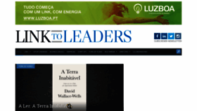 What Linktoleaders.com website looked like in 2019 (5 years ago)