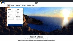 What Lidl-breaks.ie website looked like in 2019 (6 years ago)