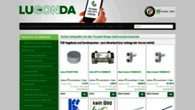 What Luconda.com website looked like in 2019 (4 years ago)
