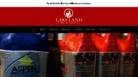 What Lakelandfireandsafety.com website looked like in 2019 (4 years ago)