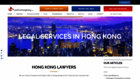 What Lawfirmhongkong.com website looked like in 2019 (4 years ago)