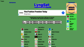 What Lyngsat-stream.com website looked like in 2019 (4 years ago)