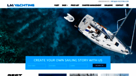 What Lm-yachting.com website looked like in 2019 (4 years ago)