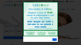 What Labsono.com.br website looked like in 2019 (4 years ago)
