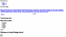 What Ladyjdesignstore.com website looked like in 2019 (4 years ago)