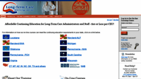 What Ltctrainer.com website looked like in 2019 (4 years ago)