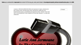 What Lorieannj.com website looked like in 2019 (4 years ago)