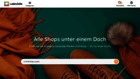 What Ladenzeile.de website looked like in 2019 (4 years ago)