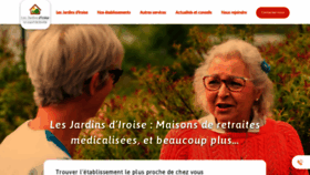 What Lesjardinsiroise.fr website looked like in 2019 (4 years ago)