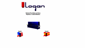 What Loganmachinery.com website looked like in 2019 (4 years ago)