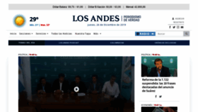 What Losandes.com.ar website looked like in 2019 (4 years ago)