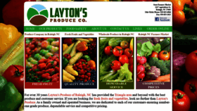 What Laytonsproduce.com website looked like in 2019 (4 years ago)