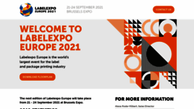 What Labelexpo-europe.com website looked like in 2019 (4 years ago)