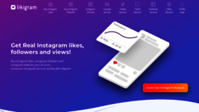 What Likigram.com website looked like in 2019 (4 years ago)