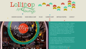 What Lollipopartlounge.com website looked like in 2019 (4 years ago)