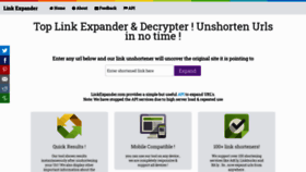 What Linkexpander.com website looked like in 2019 (4 years ago)
