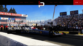What Leahpritchett.com website looked like in 2019 (4 years ago)