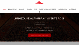 What Limpiezadealfombras.com website looked like in 2019 (4 years ago)