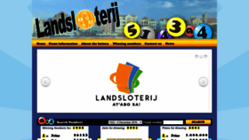 What Landsloterij.org website looked like in 2019 (4 years ago)