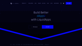 What Liquidapps.io website looked like in 2019 (4 years ago)