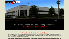What Lawlerdirect.com website looked like in 2019 (4 years ago)