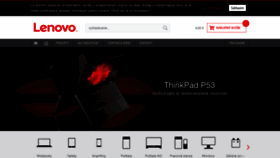 What Lenovo-shop.sk website looked like in 2019 (4 years ago)