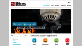 What Lites.cz website looked like in 2019 (4 years ago)