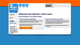 What Lu.typewriter.ch website looked like in 2019 (4 years ago)