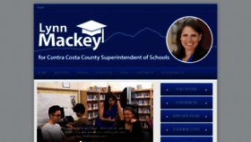 What Lynnmackey.org website looked like in 2019 (4 years ago)