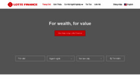 What Lottefinancejobs.com website looked like in 2019 (4 years ago)