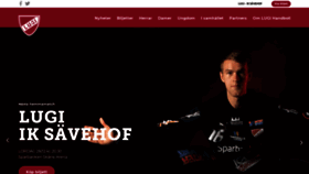 What Lugihandboll.se website looked like in 2019 (4 years ago)