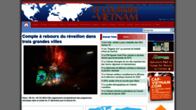 What Lecourrier.vn website looked like in 2020 (4 years ago)