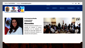 What Loreto.gob.mx website looked like in 2020 (4 years ago)