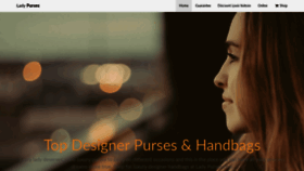 What Ladypurses.com website looked like in 2020 (4 years ago)