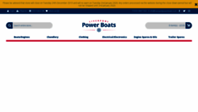 What Liverpoolpowerboats.co.uk website looked like in 2020 (4 years ago)