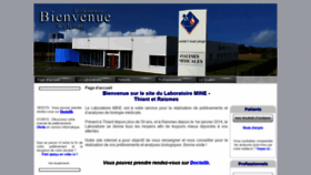 What Labomine.fr website looked like in 2020 (4 years ago)
