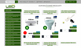 What Led-zarovky-cz.cz website looked like in 2020 (5 years ago)
