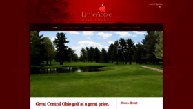 What Littleapplegolfcourse.com website looked like in 2020 (4 years ago)