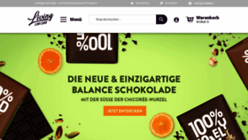 What Living-low-carb.de website looked like in 2020 (4 years ago)