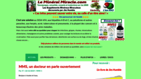 What Lemineralmiracle.com website looked like in 2020 (4 years ago)