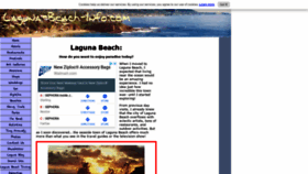 What Laguna-beach-info.com website looked like in 2020 (4 years ago)