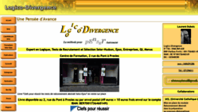 What Logico-divergence.com website looked like in 2020 (4 years ago)