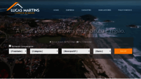 What Lucasmartinscorretor.com.br website looked like in 2020 (4 years ago)