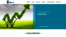 What Laptech.co.in website looked like in 2020 (4 years ago)